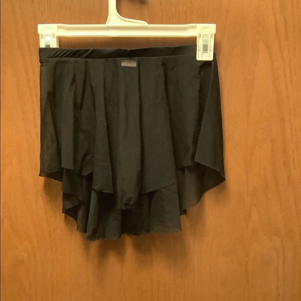 Motionwear Black Mesh Skirt MA